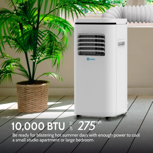 Low-Profile 10,000 BTU Portable A/C 